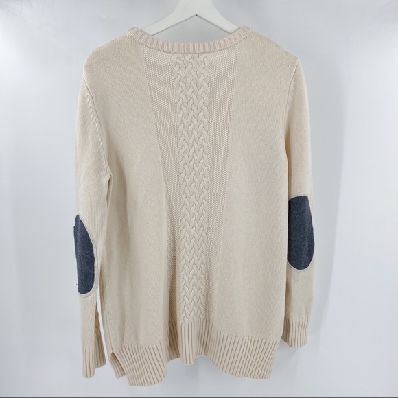 Noel Asmar merino cashmere blend cream sweater - Picture 3 of 8